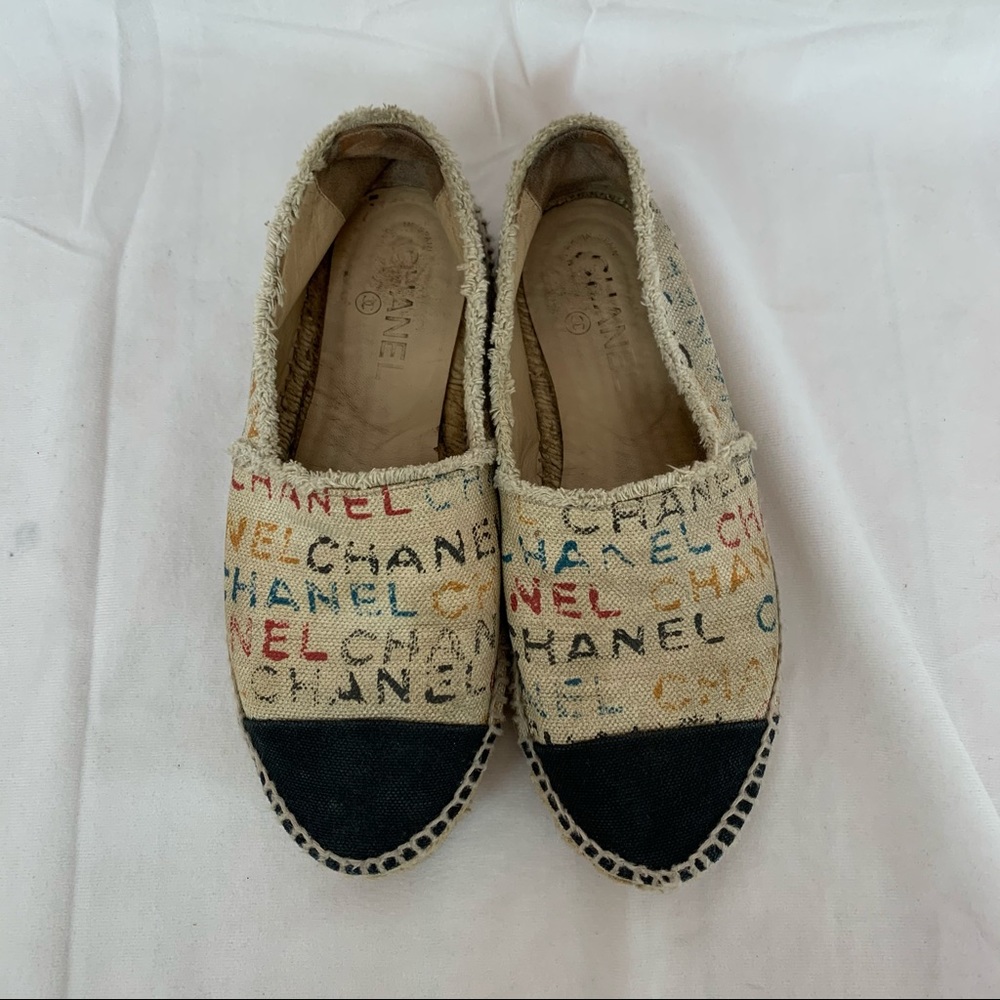 Chanel Graffiti Espadrilles - Picture 9 of 10